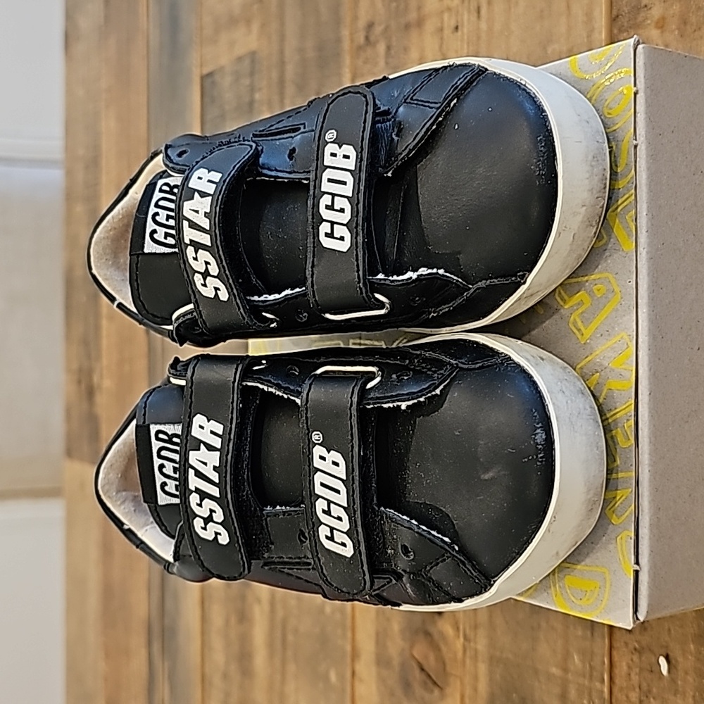 Golden Goose Little Kids Sneaker Black